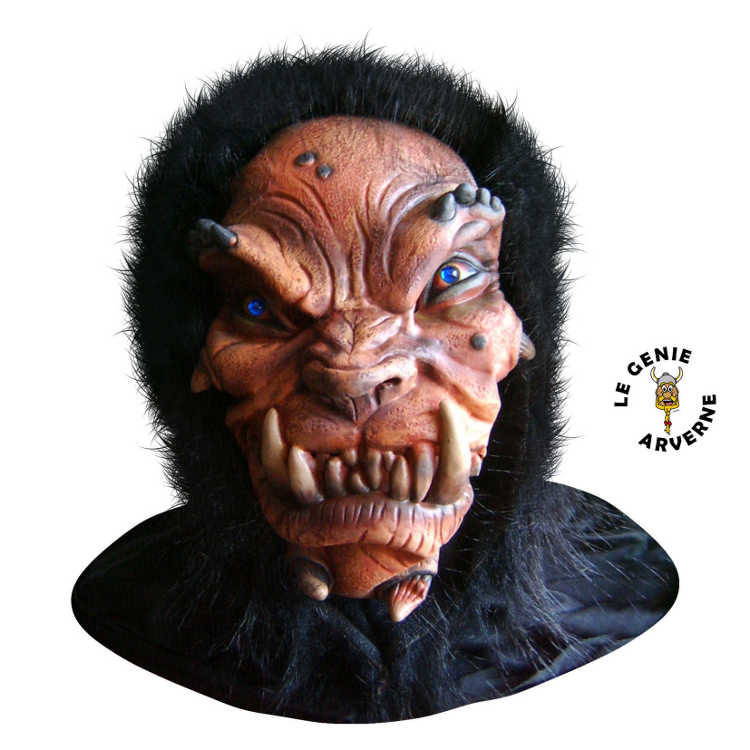 Le Masque Qui Fait Le Plus Peur Au Monde Masque Souple Ogre avec Crinière