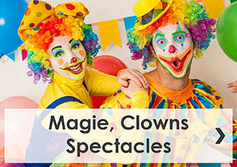 Magie, clowns, spectacles