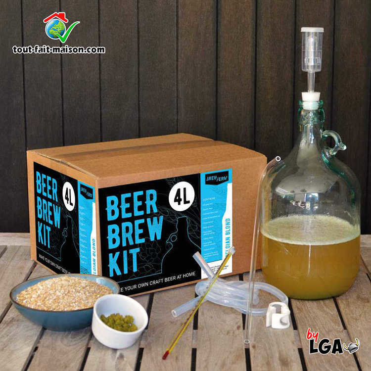 Kit brassage tout grain Belgian Blond 4L - Beer mix