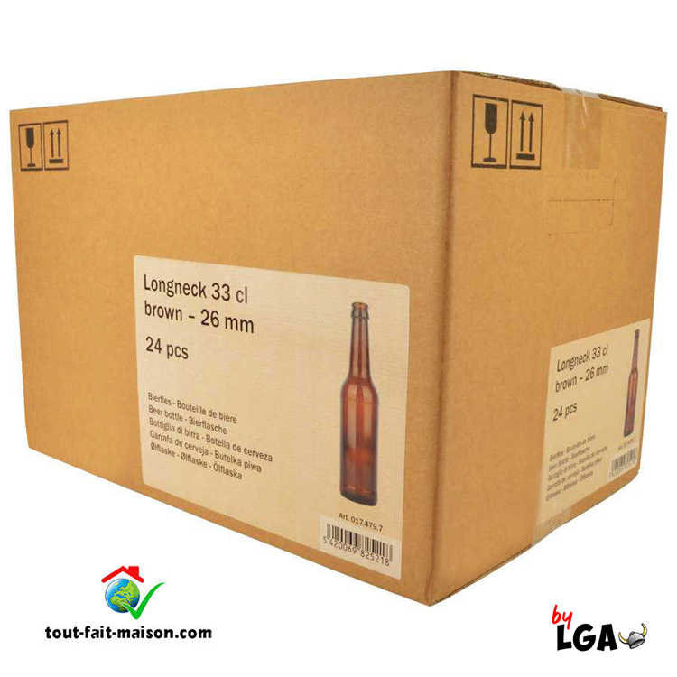 Bouteille a biere 33cl vide