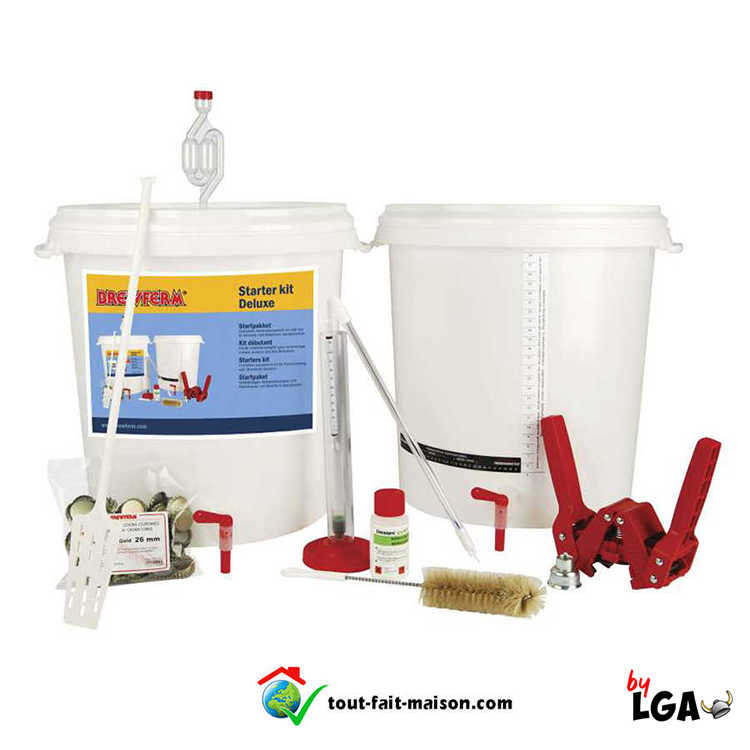 Kit De Brassage Bière Pale Ale 5L - Tout Grain, Réutilisable, Cadeau Amateur De Bière Artisanale DIY