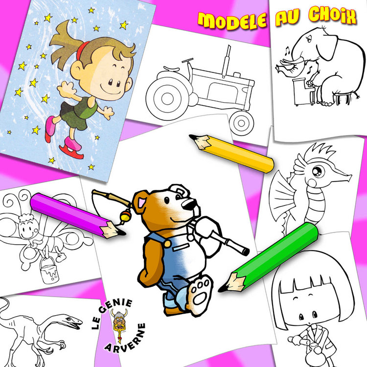 album de coloriage mini format