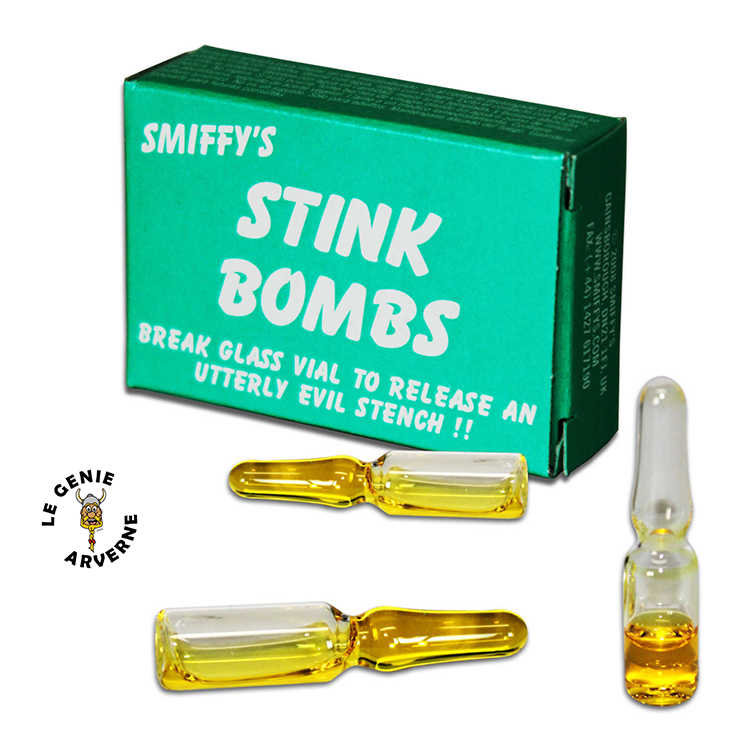 2 Paquets De 3 Bombes Puantes - Farces Et Attrapes, Multicolores, Neuves