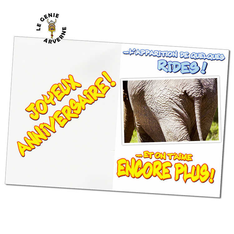 Carte Anniversaire Apparition De Rides Carte Anniversaire Apparition De Rides