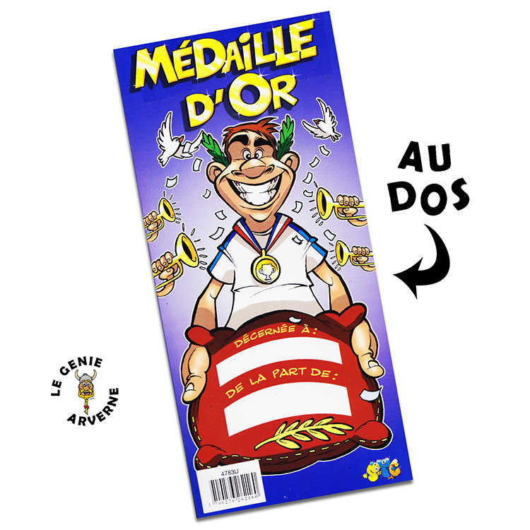 Medaille D Or Joyeux Anniversaire
