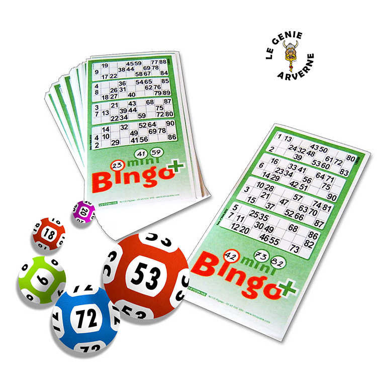 Jeu de bingo et loto, Jeux