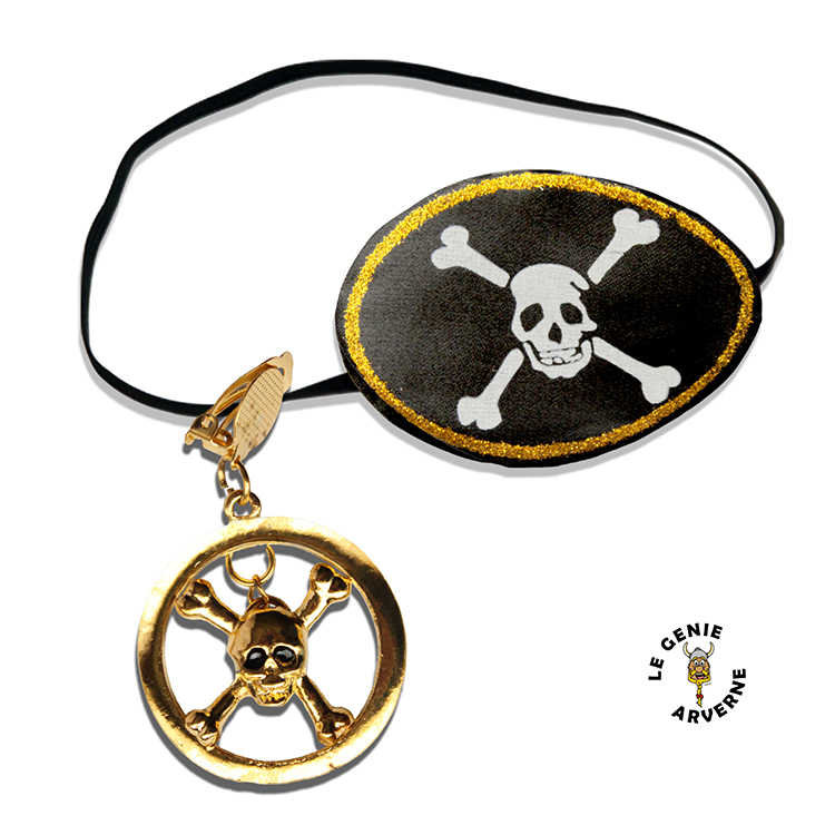 Set 16 Pièces Costume Pirate Enfant - Chapeaux Et Cache-Oeils, Idéal Halloween Et Fêtes
