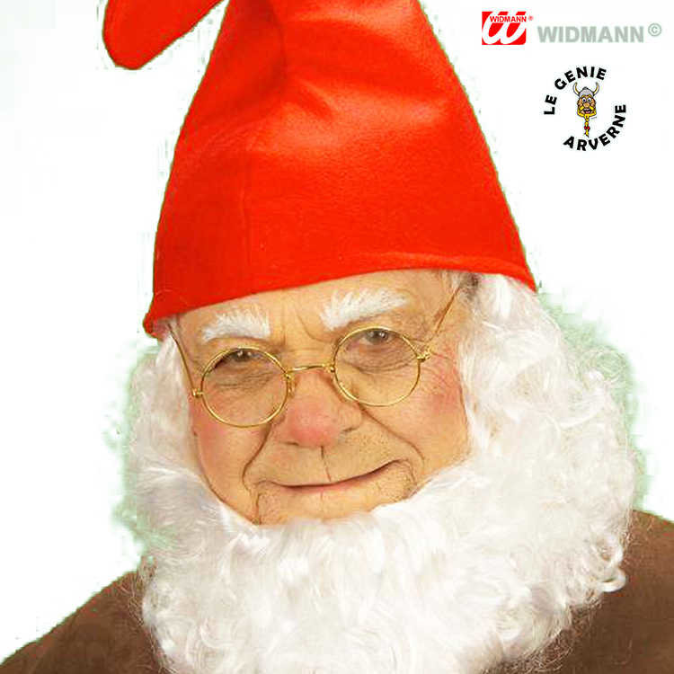 Lunettes De Père Noël Rondes - Verres Transparents, Déguisement Carnival Festival, Pour Homme Et Femme