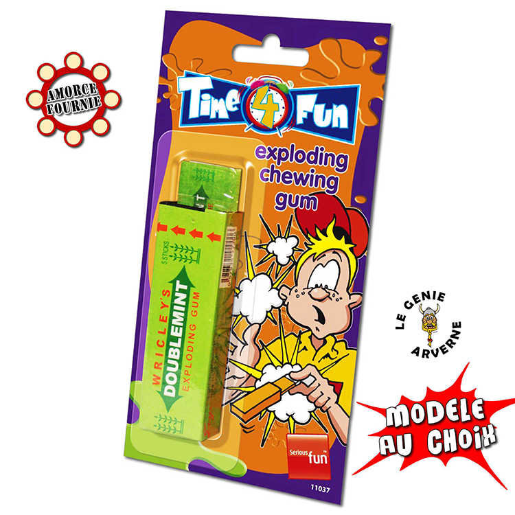 Chewing Gum Electronique - Forest Toys - Farce et Attrape - Effet Explosif  - Adulte