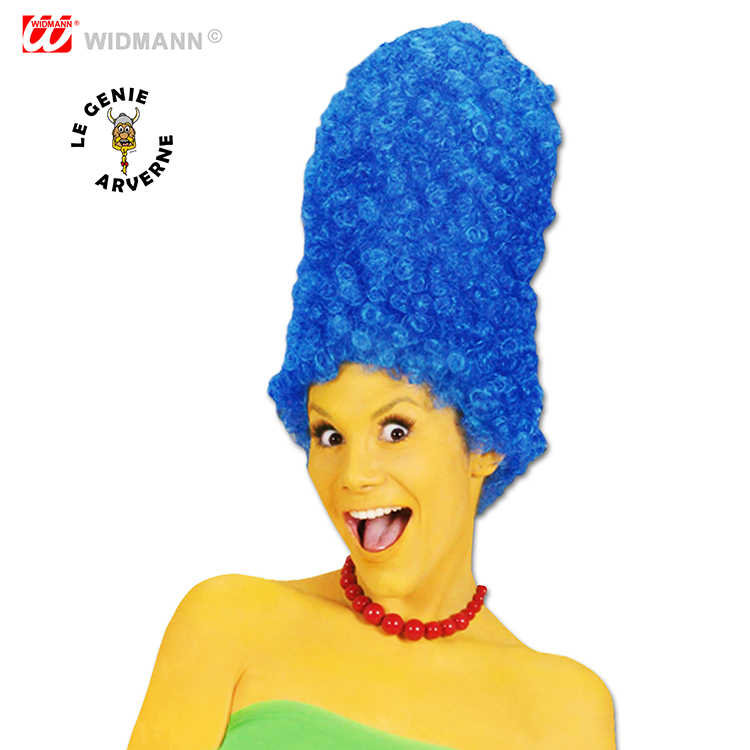 Perruque Bleue Marge