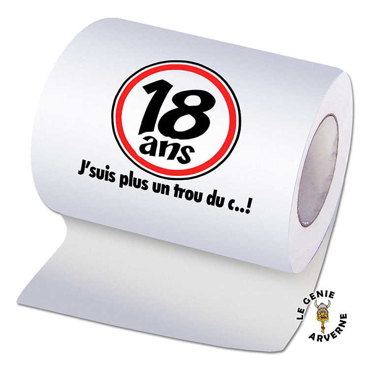 Papier toilette - 18 ans