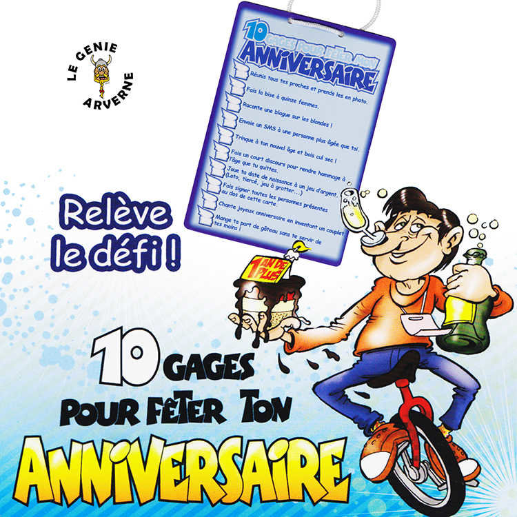 Passeport Gages Anniversaire