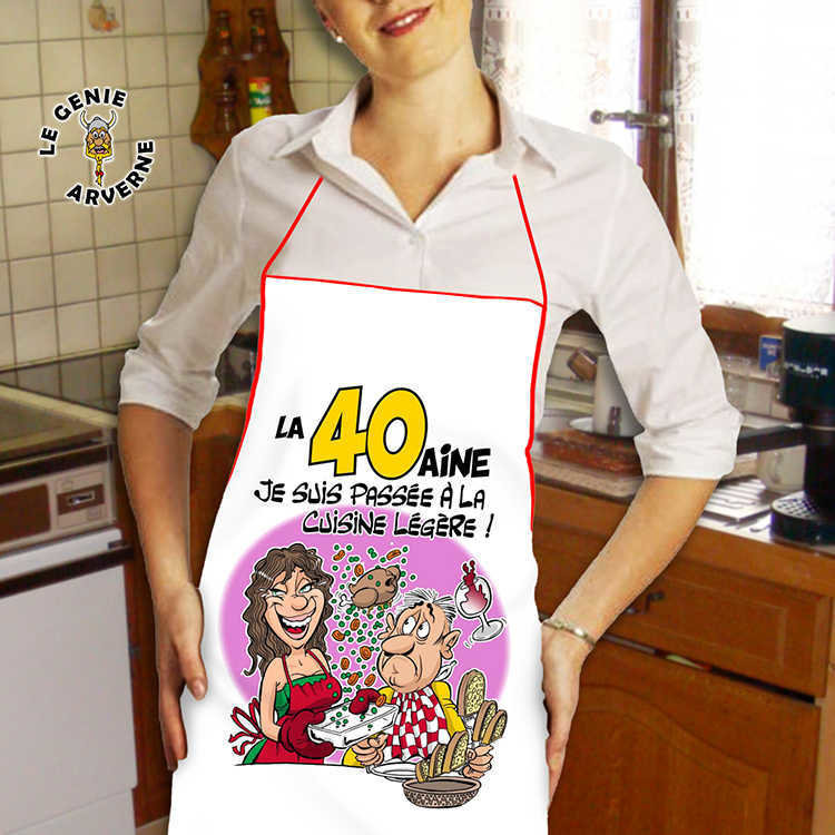 Tablier de Cuisine Femme 40 aine