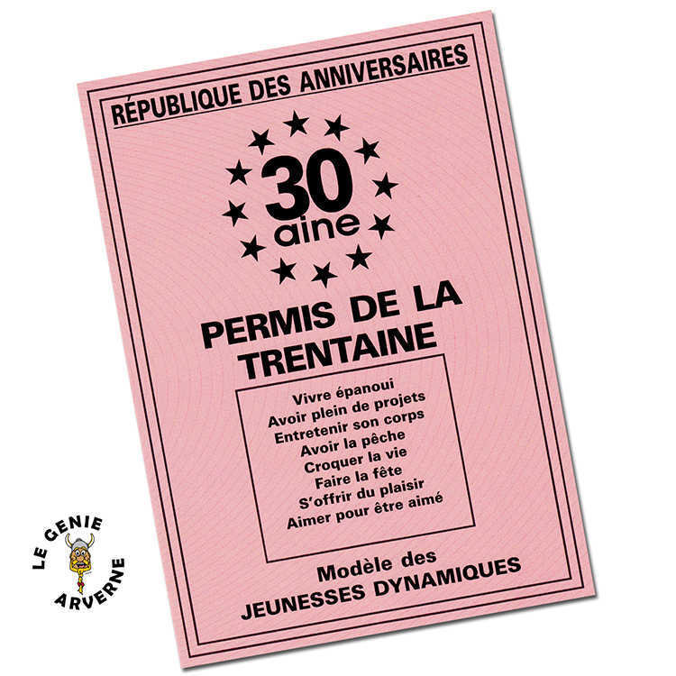 Permis De La 30 Aine