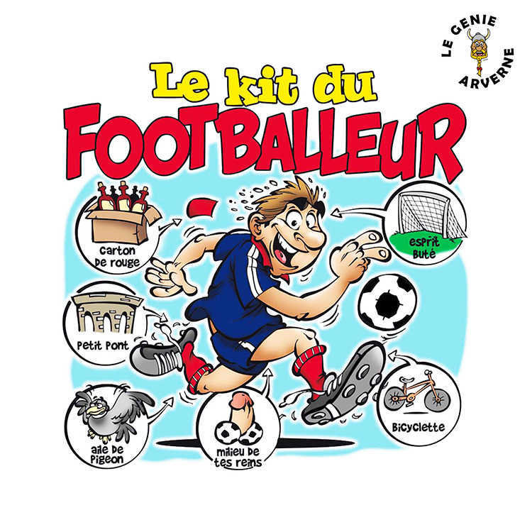 T Shirt Kit Du Footballeur