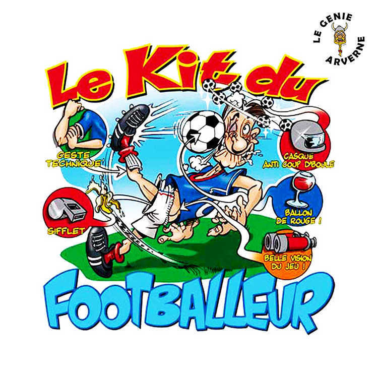 T Shirt Kit Du Footballeur