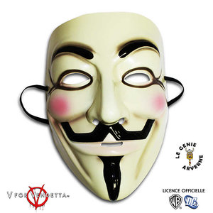 V pour Vendetta Official Licensed Guy Fawkes Occupy anonyme Costume Masque 