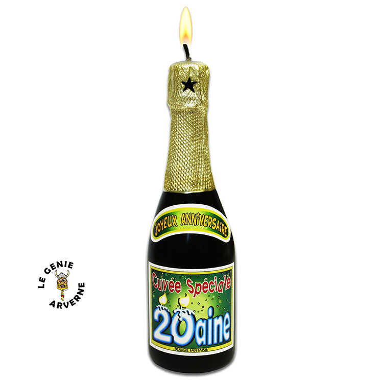 Bougie Champagne Ans Bougie Champagne Ans