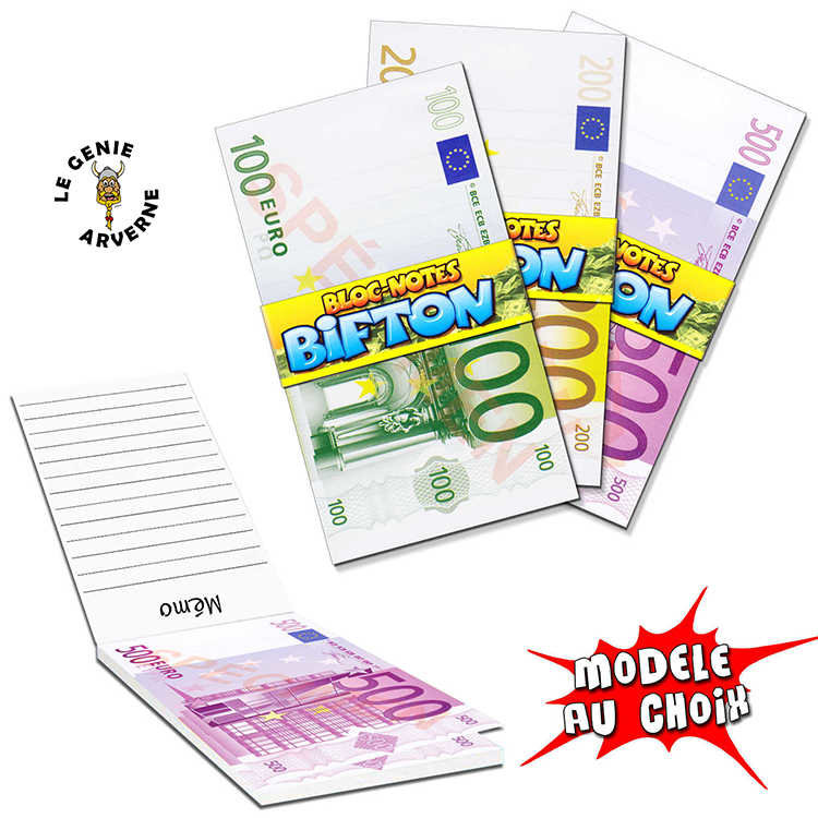 Bloc Notes Billets De Banque Bloc Notes Billets De Banque