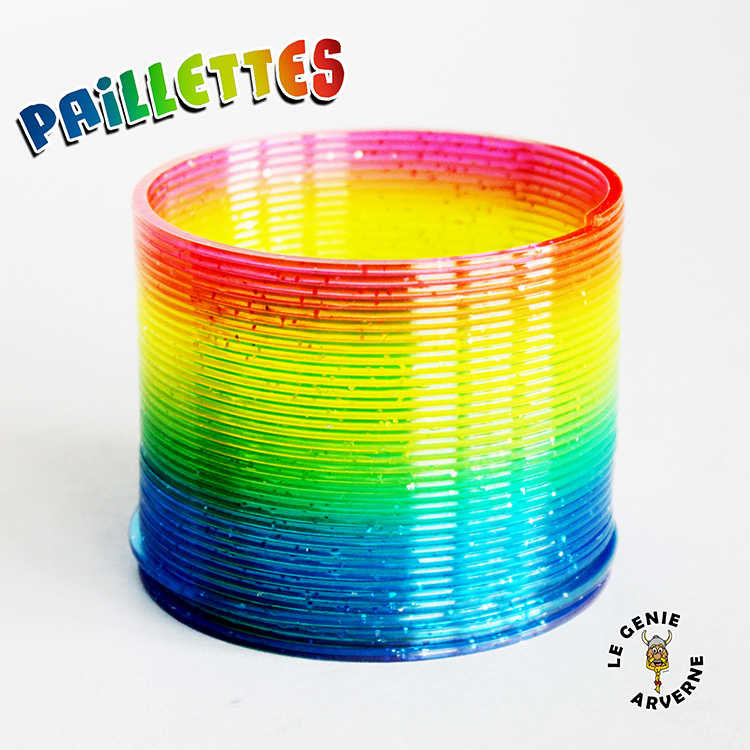 ressort plastique jouet
