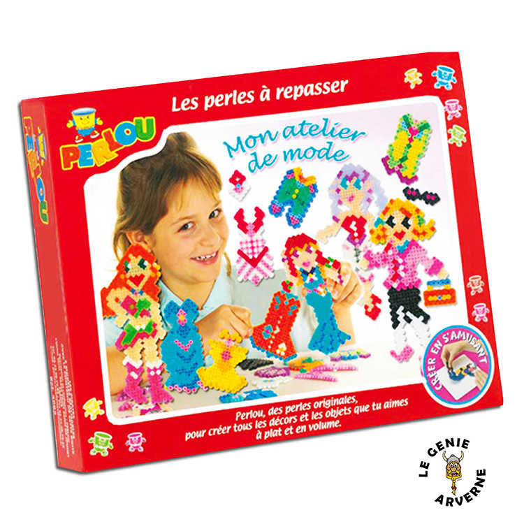 Lot De 2 Plateaux Pour Perles à Repasser SES - Transparents Et Assemblables Pour Grandes Créations