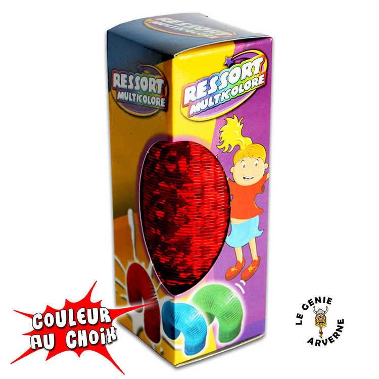 ressort plastique jouet