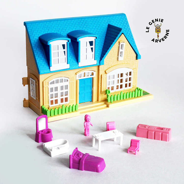 Maison de Poupée Miniature 17 cm