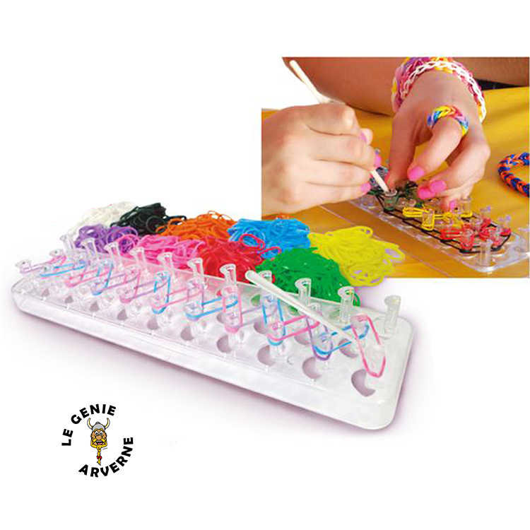 Métier à Tisser Bandes Élastiques, ZoneYan 1500+Élastique Bracelet Métier à Tisser Bandes Élastiques, ZoneYan 1500+Élastique Bracelet