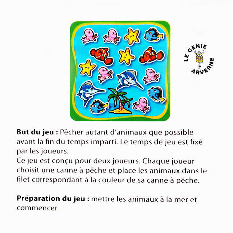 Jeu de pêche magnétique OCEAN 