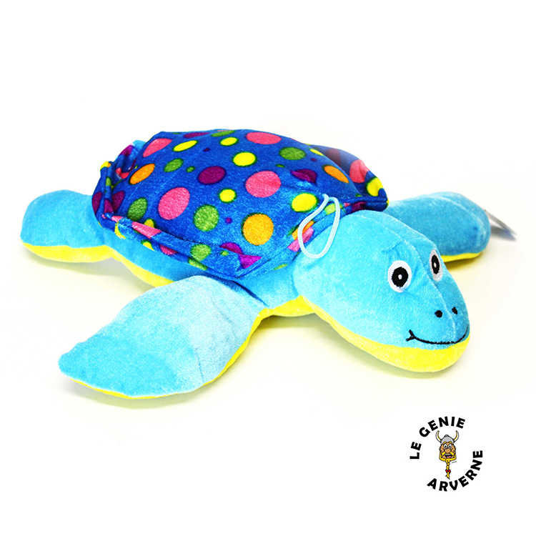 Tortue A Pois Peluche 35 Cm